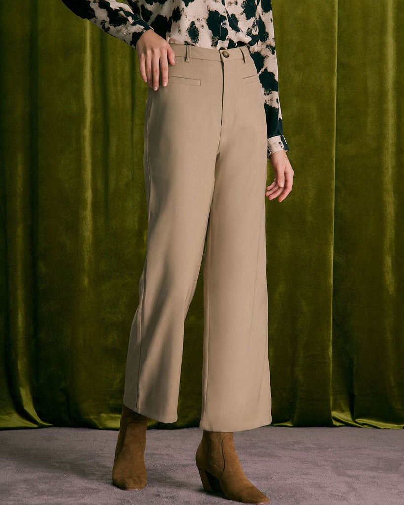 SirawaxBoutique High-Waisted Belted Carrot Pants