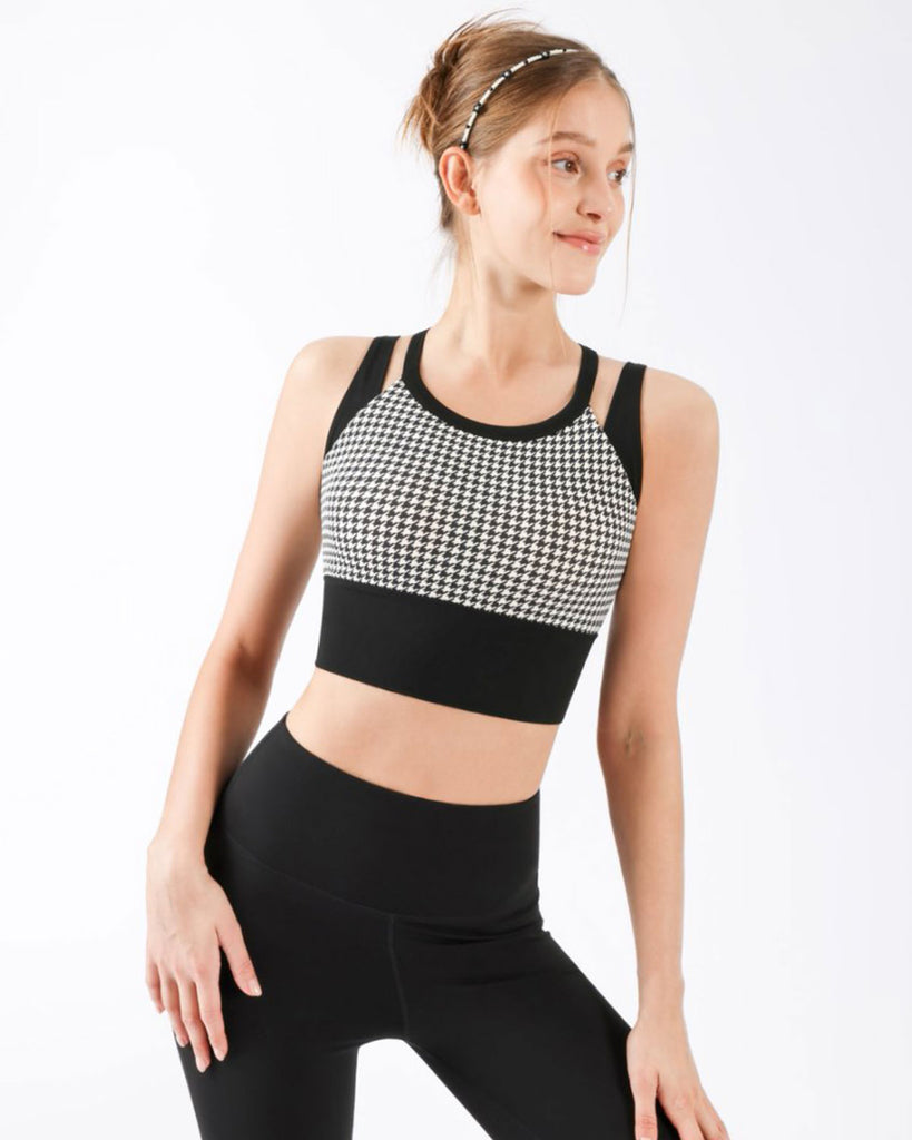 Black X-Cross Yoga Camis