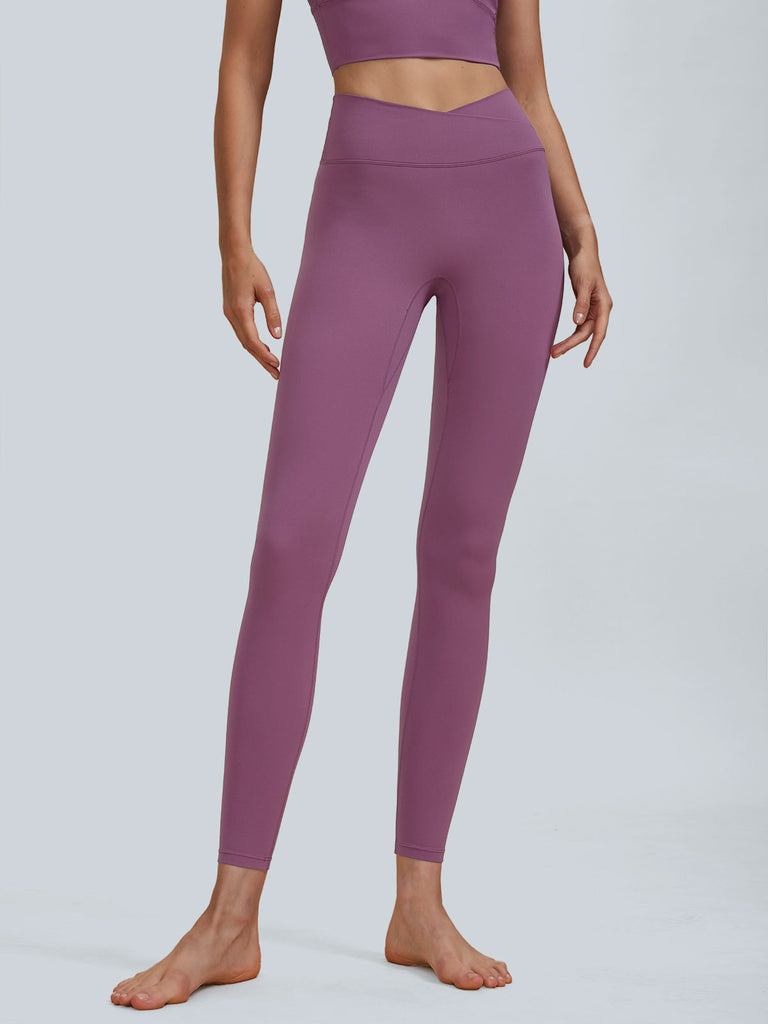 Purple High Waisted Leggings