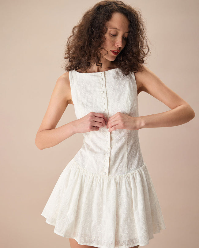 Cotton dress neck hotsell