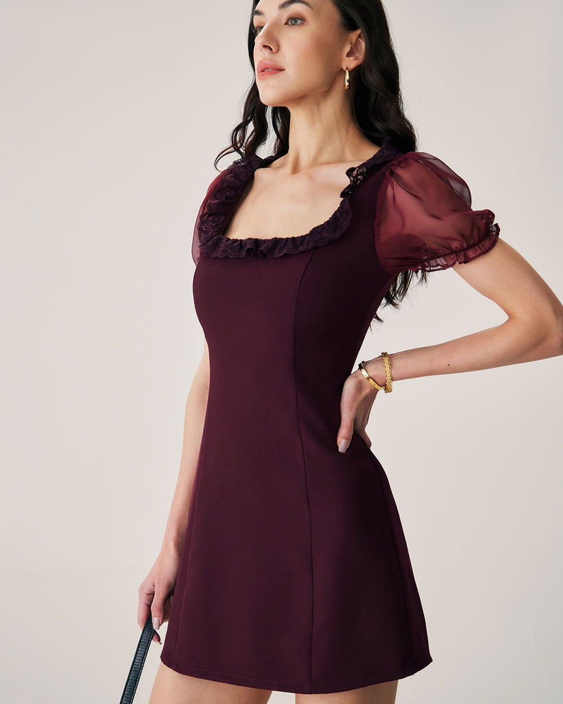 Women Woven Polyester Dresses Dresses - RIHOAS