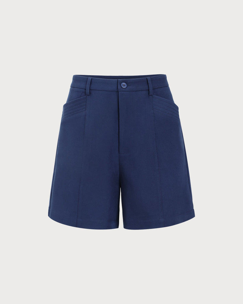 Navy Pocket Shorts