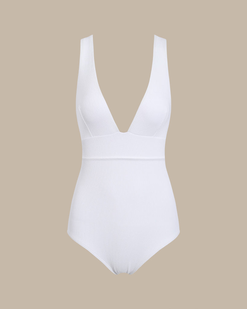 White X Cross One-Piece Swimsuit