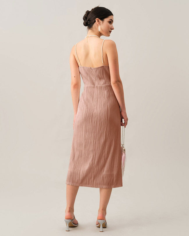 Shop Textured Sleeveless Dress Shaper Online
