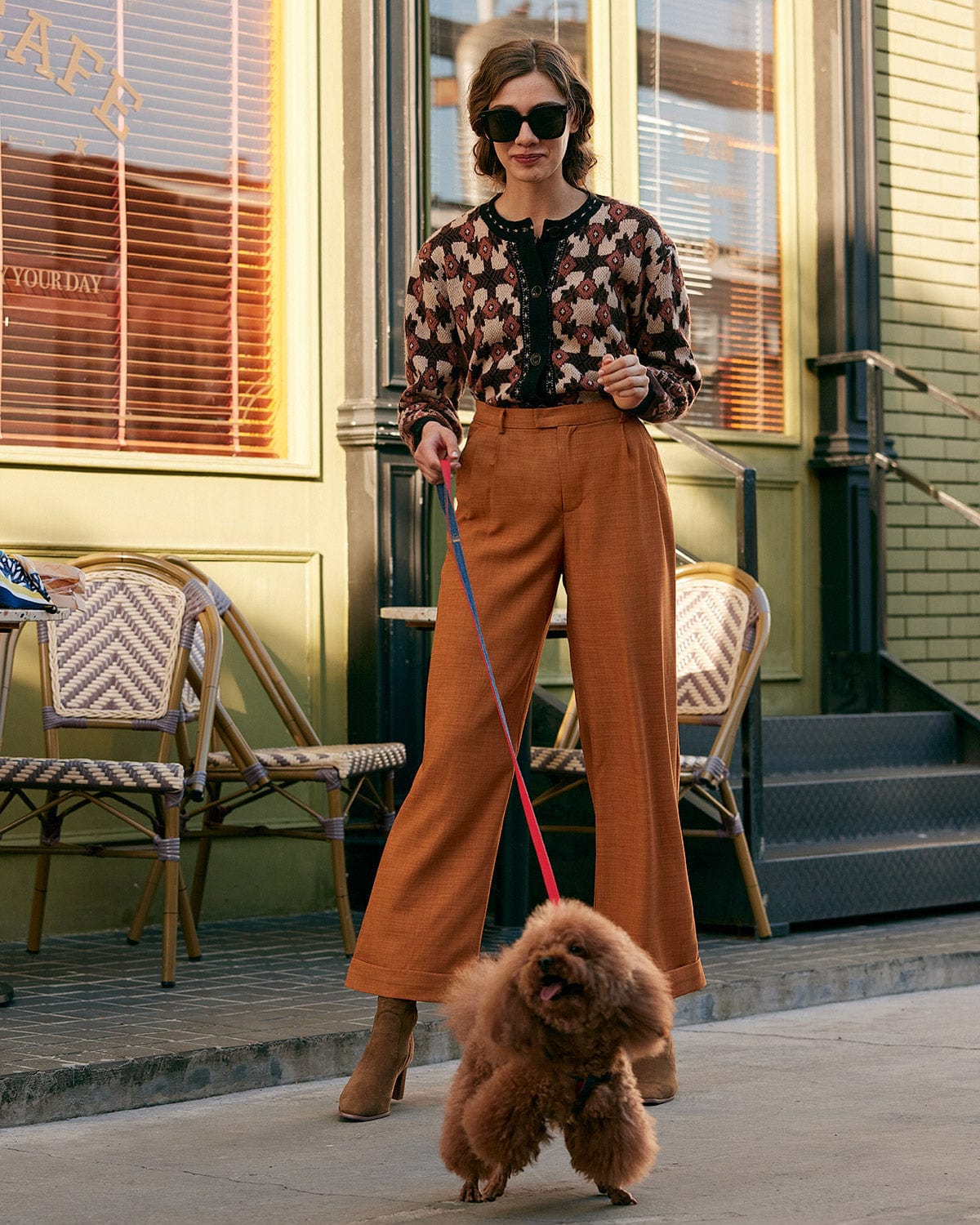 Outfit of the Day: HIGH WAIST PANTS + CROPPED TOP